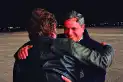 Catalán y un abrazo de tinte político con Milei