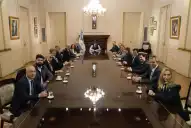 Javier Milei encabezó una reunión de Gabinete tras el Tedeum con foco en la reforma del BCRA