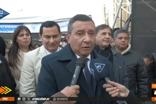 En pleno 9 de Julio, Darío Monteros respaldó a Chahla, habló de la unidad del PJ y defendió el sistema electoral de Tucumán
