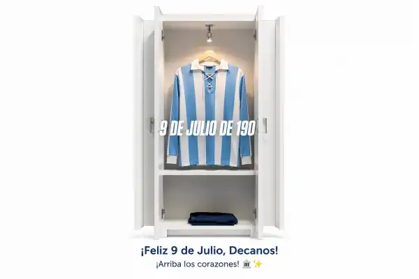 El homenaje de Atlético Tucumán por el Día de la Independencia: Cuna de la Patria y de la Celeste y Blanca