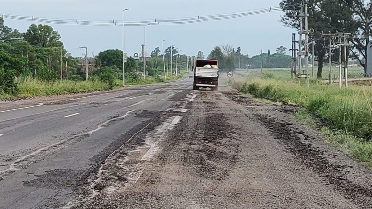 UN DESASTRE. Así se encuntra el tramo que une Rosario de la Frontera con Metán