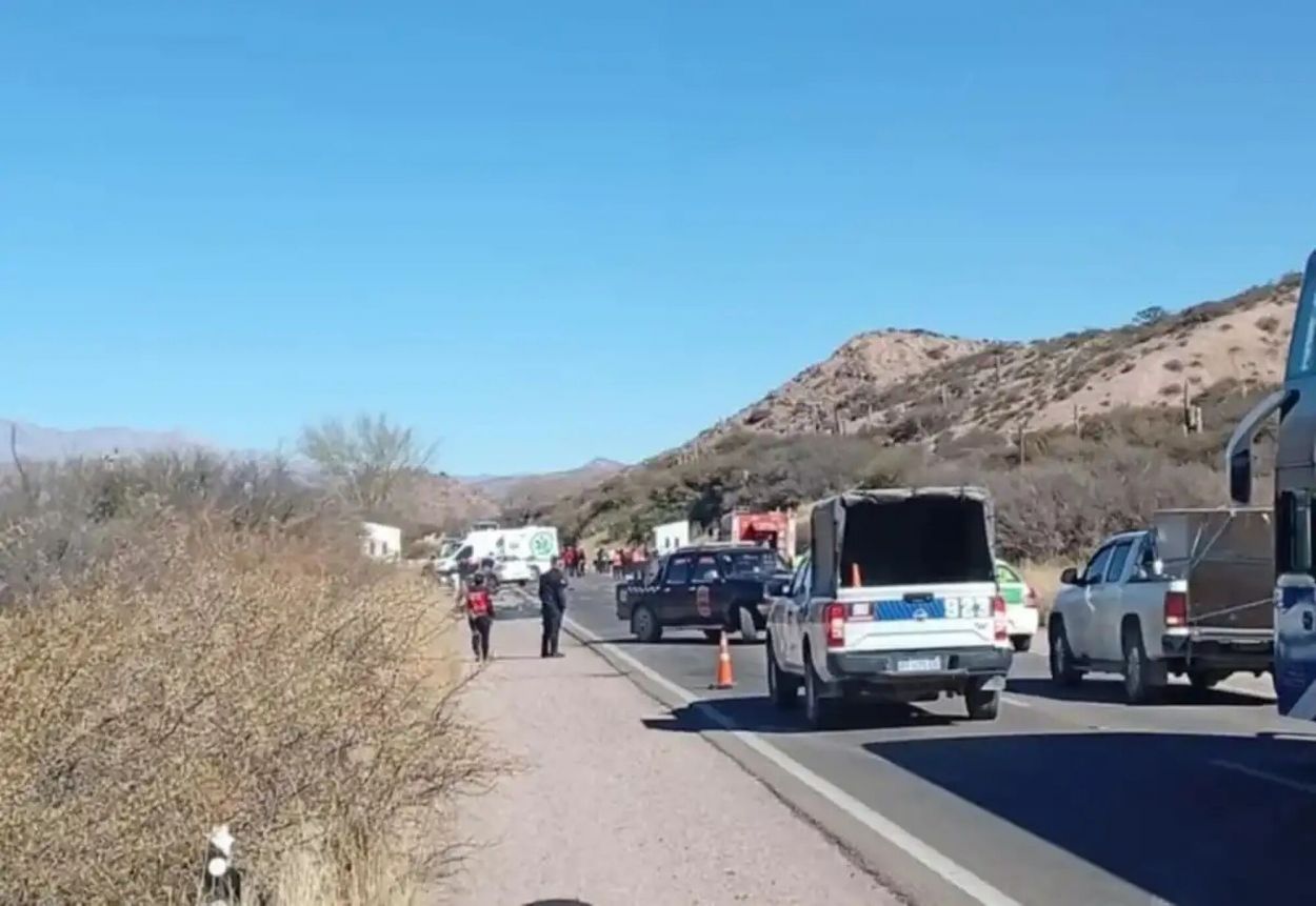 EL LUGAR. La tragedia se registró a 10 kilómetros de Humahuaca.