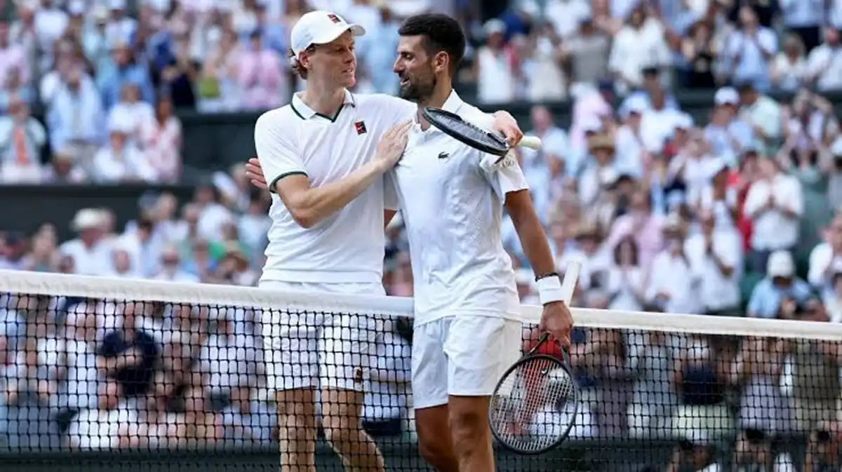 Jannik Sinner aplastó a Novak Djokovic y jugará la final de Wimbledon ante Zverev
