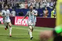 Messi vino a un 9 de Julio con imágenes paganas