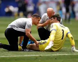 Courtois, entre lágrimas: una lesión que cambió el destino de Bélgica