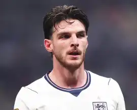 Alerta en Inglaterra: Declan Rice es duda para los cuartos de final