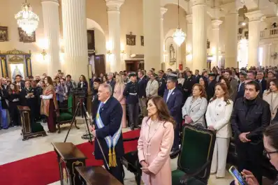 El Tedeum en Tucumán: sin grieta, bregaron por diálogo y consensos