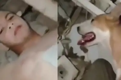 Me lamía cuando me desmayaba: un joven sobrevivió 14 días bajo los escombros gracias a su perro en La Guaira