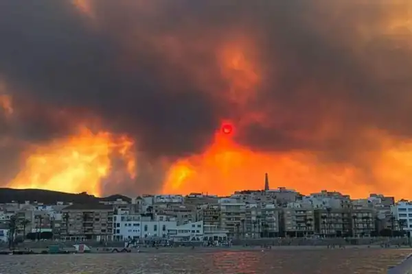 Los estremecedores relatos de las víctimas del incendio en España: Era como si hubiera explotado una bomba