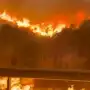 Impactantes videos del incendio en Almería, España: turistas calcinados en sus autos y miles de evacuados