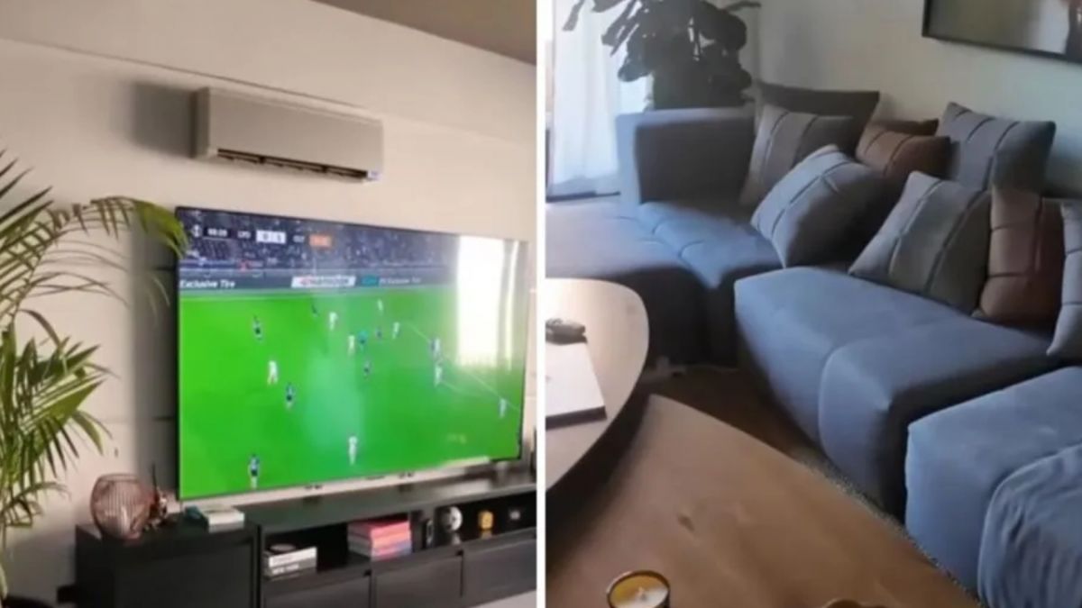 Así es el departamento de Sofi Martínez: diseño minimalista y una increíble colección futbolera