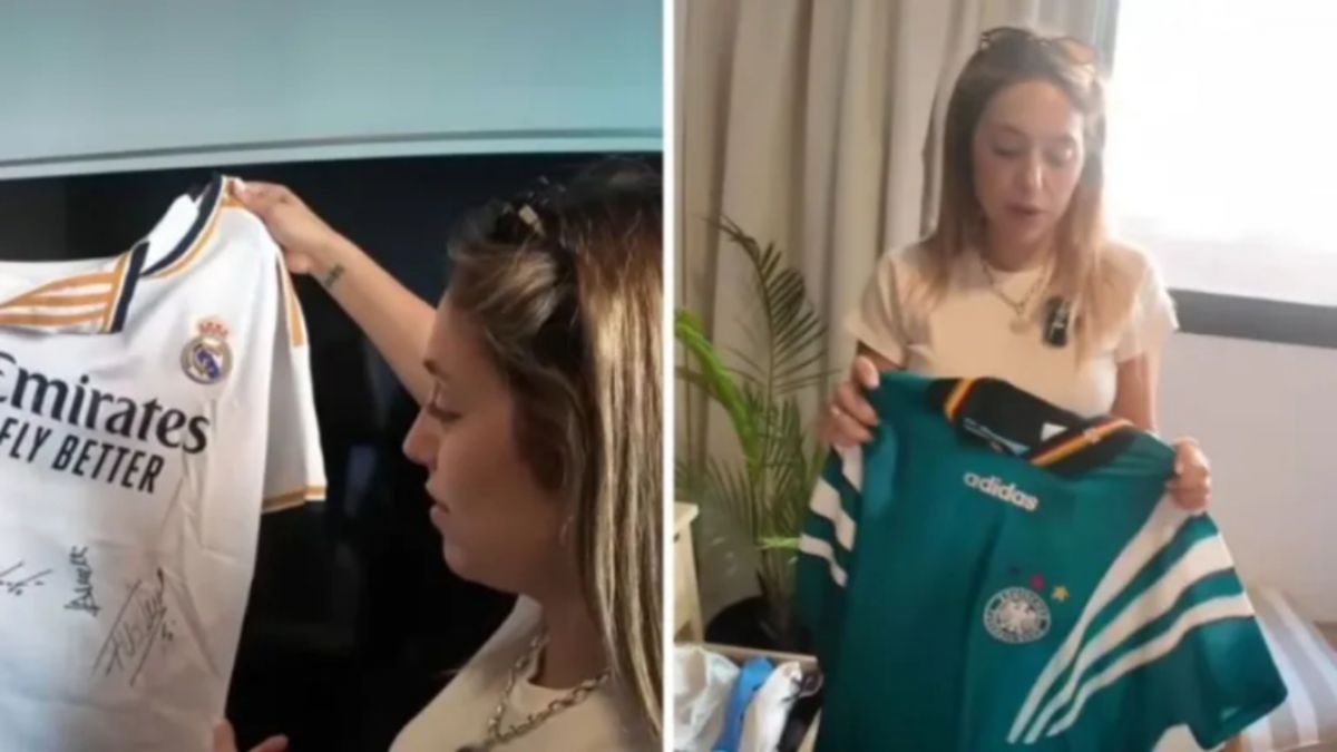 Así es el departamento de Sofi Martínez: diseño minimalista y una increíble colección futbolera