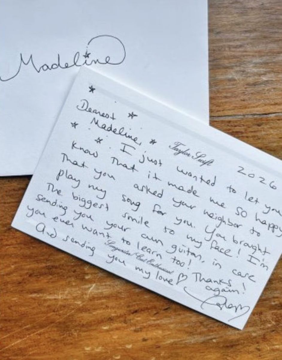 Taylor Swift emocionó a una fan de ocho años con un inesperado regalo: Me sacaste una sonrisa enorme