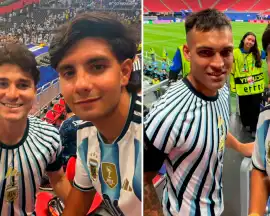Viajó al Mundial sin entrada y terminó en un palco VIP