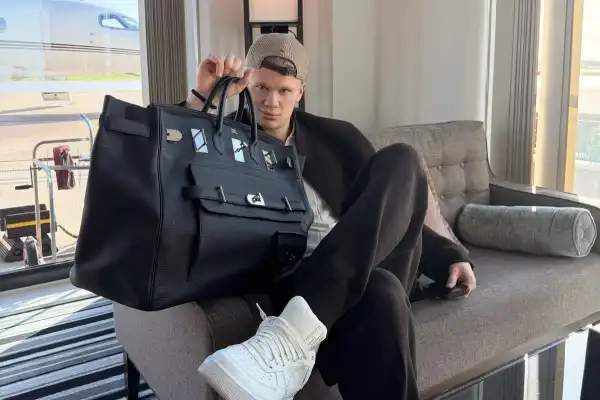 De los botines a Hermès: Erling Haaland, el inesperado ícono de moda del Mundial