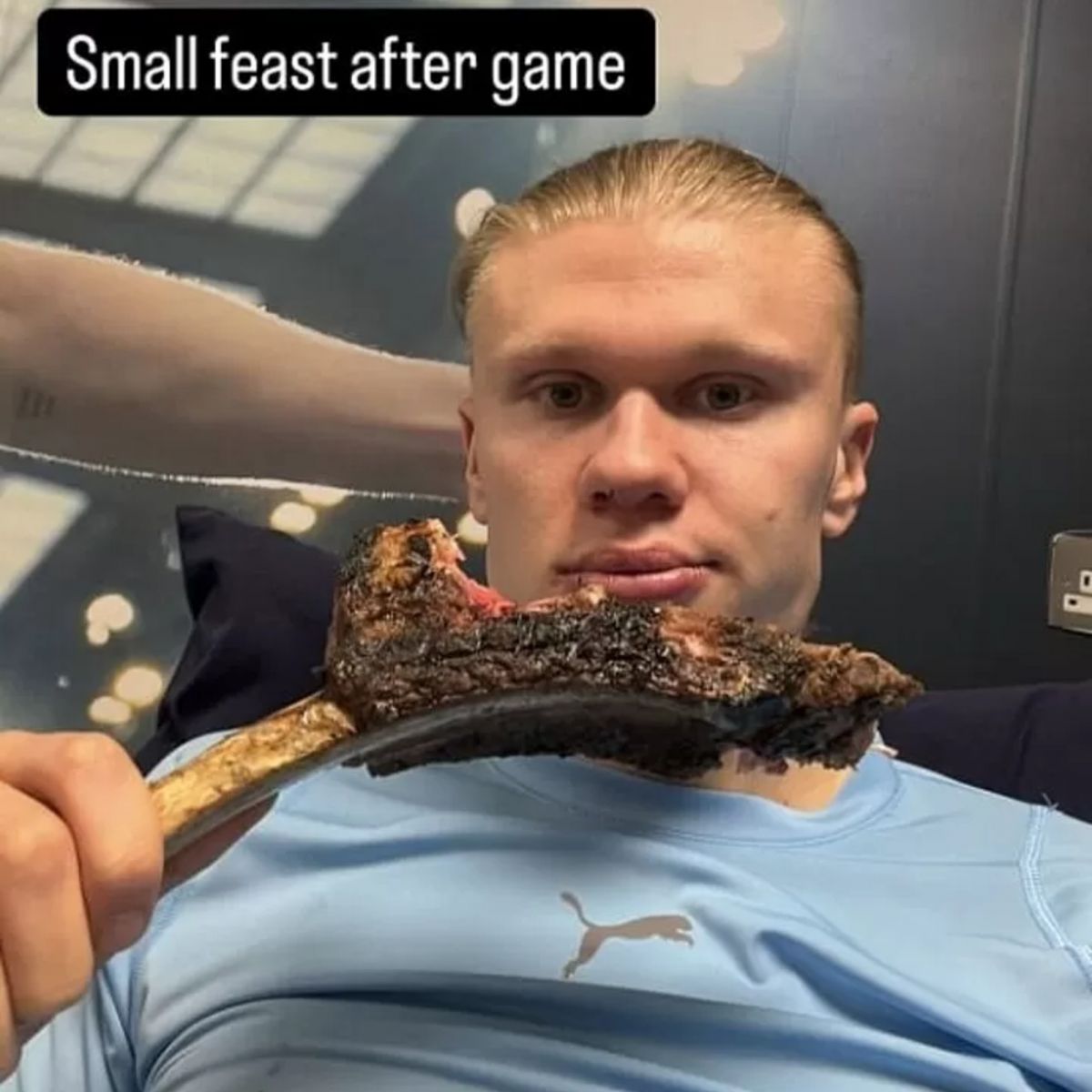 Erling Haaland, el vikingo wellness del Mundial