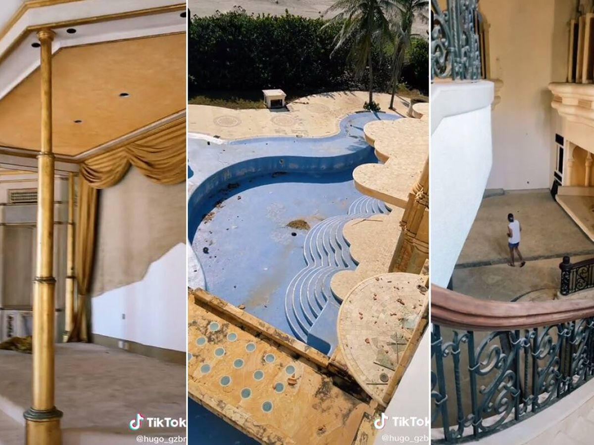 La lujosa mansión de Luis Miguel quedó en ruinas y un misterio alimenta los rumores
