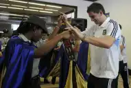 Argentina - Inglaterra: El clásico juvenil que Dibu Martínez vio desde el banco