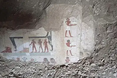 Hallan una tumba de 3.000 años al sur de Egipto