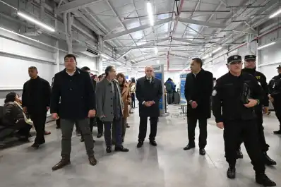 Jaldo habilitó el Check-In provisorio del aeropuerto y garantizó la continuidad de los vuelos durante la remodelación