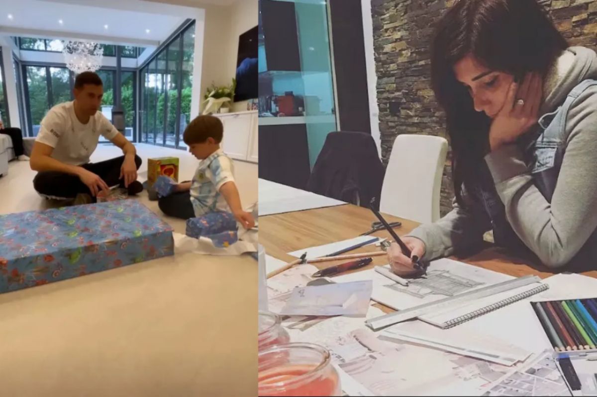 Así es la casa del Dibu Martínez en Inglaterra: diseño contemporáneo, pileta climatizada y espacios pensados para la familia