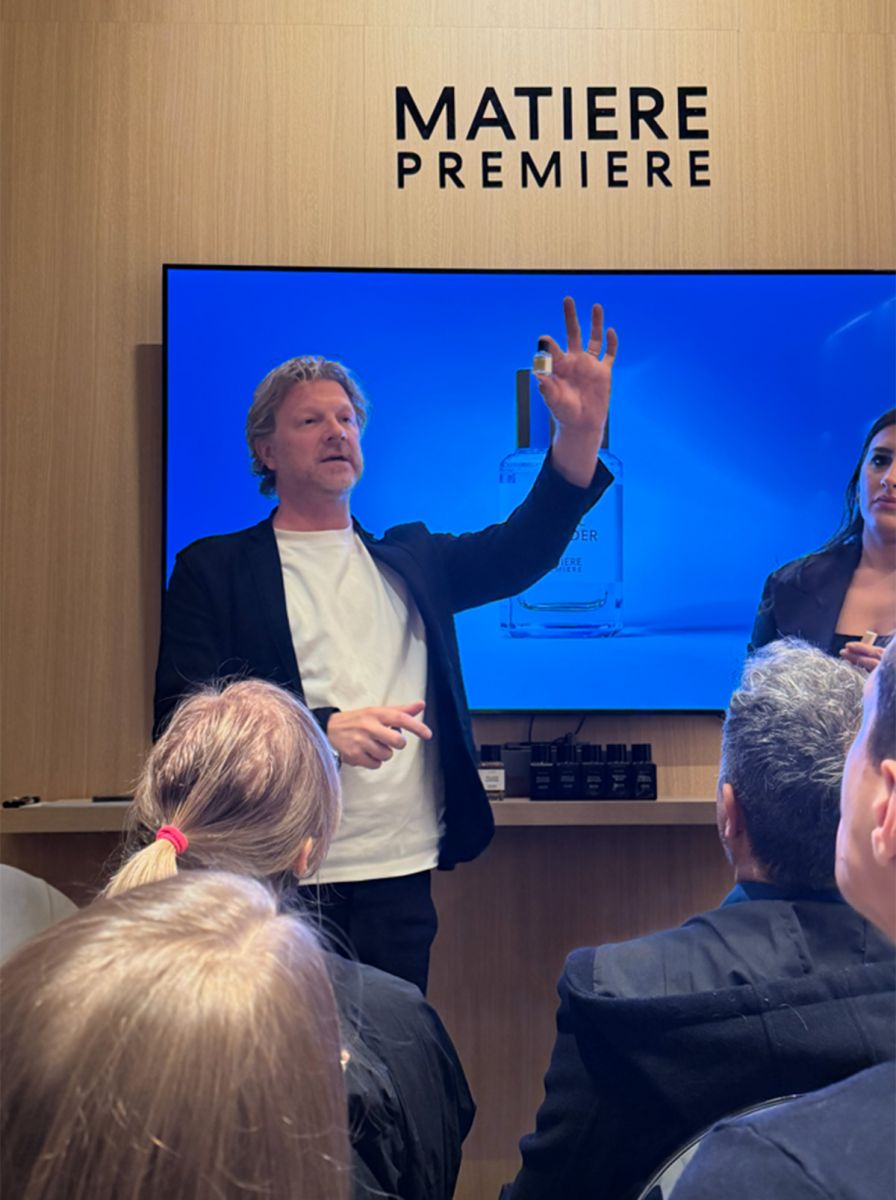 Así fue la presentación de Metal Lavender, la nueva fragancia de Matiere Premiere en Édition Privée