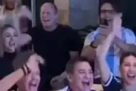 Insaurralde alentó a la Selección desde Puerto Madero, junto a empresarios y a un excandidato por LLA