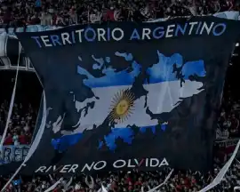 No dejarán ingresar banderas sobre Malvinas 