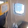 “Si morimos, morimos juntos”: el dramático relato de la mujer que salvó a su esposo de ser succionado por un avión