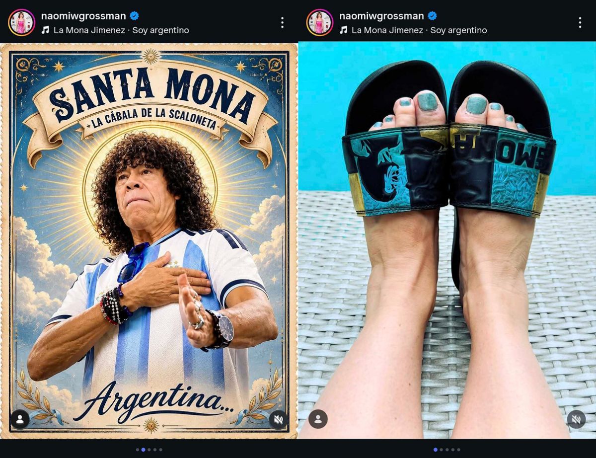 De American Horror Story a la Scaloneta: la actriz que sorprende por su pasión por Messi y la Mona Jiménez