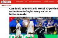 “¡Épico!” e “¡Inmortal!”: los diarios de todo el planeta se rindieron a los pies de Messi y la Selección