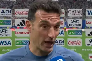 Scaloni, tras la clasificación a la final: Somos únicos, esta gente nos llevó a ganar el partido