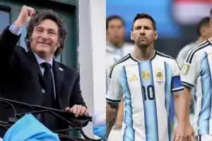 Javier Milei celebró el triunfo de Argentina y el pase a la final del Mundial 2026