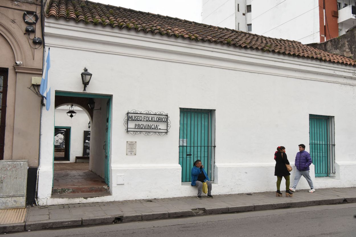 EN EL CENTRO. La casona del siglo XVIII que hoy alberga el museo.