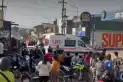Tragedia en El Colmenar: dos niños murieron tras un choque entre una moto y un colectivo