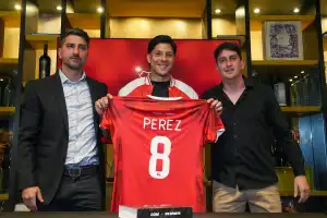 La emoción de Enzo Pérez en su regreso a Deportivo Maipú: ¿juega mañana contra San Martín?
