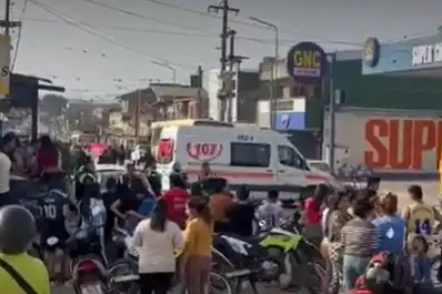 Tragedia en El Colmenar: dos niños murieron tras un choque entre una moto y un colectivo