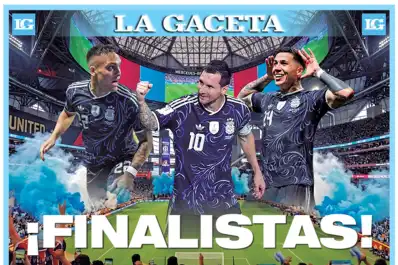 Edición histórica: el sábado LA GACETA incluye un póster gigante de la Selección Argentina