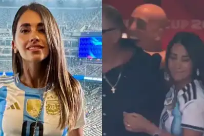 Antonela Roccuzzo rompió en llanto tras el gol de Enzo Fernández y emocionó a los hinchas