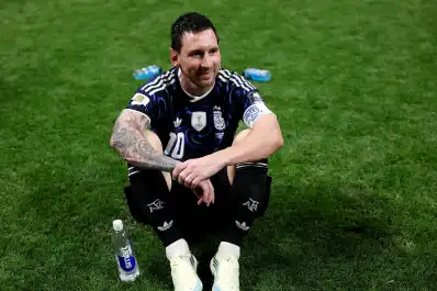 Lionel Messi le dedicó el triunfo ante Inglaterra a Diego Maradona: Allá arriba está muy feliz