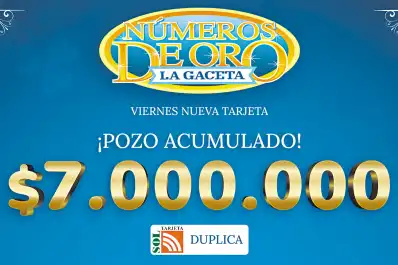 Números de Oro pone en juego este viernes un pozo de $7.000.000