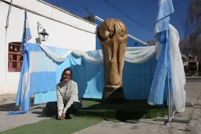 La historia detrás de la Copa del Mundo que se convirtió en una atracción en Tafí del Valle
