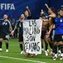 Victoria, polémica y posible sanción: qué dice el reglamento de la FIFA sobre la bandera de Malvinas
