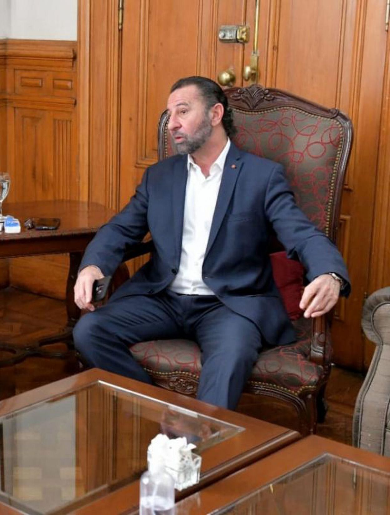 TITULAR. El concejal ocupa la Intendencia capitalina.