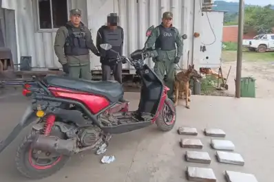 Hallaron casi 11 kilos de cocaína ocultos dentro de una motocicleta en Salta: un hombre fue detenido