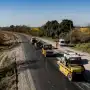 Avanzan los trabajos de repavimentación en la ruta 323