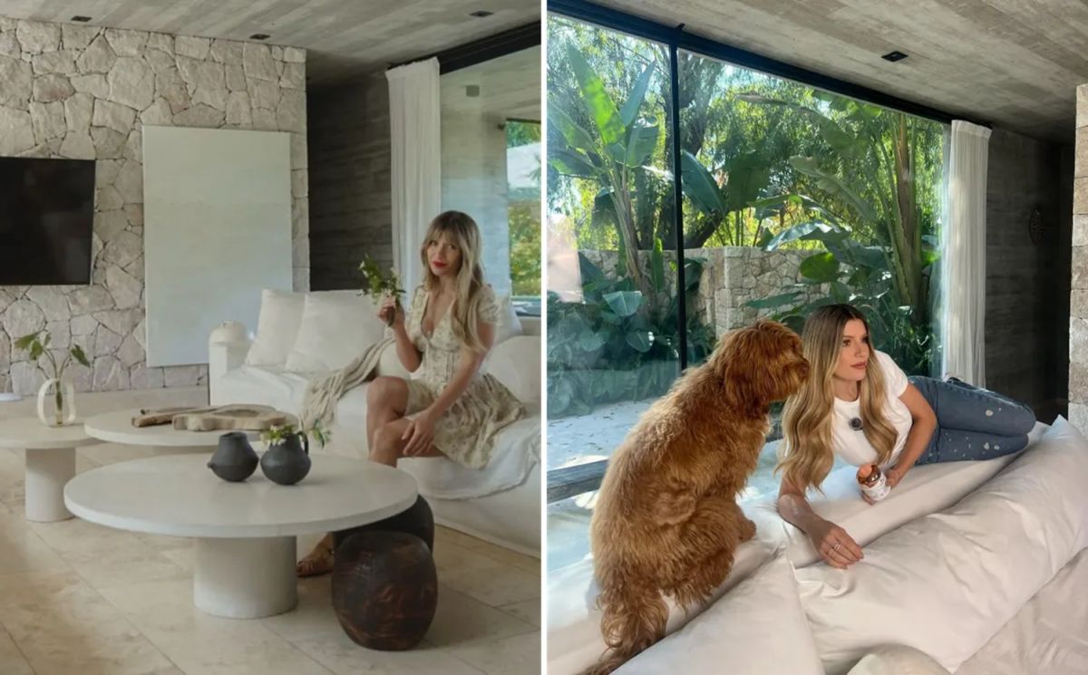Así es la casa de Laurita Fernández: un estilo mediterráneo que marca tendencia