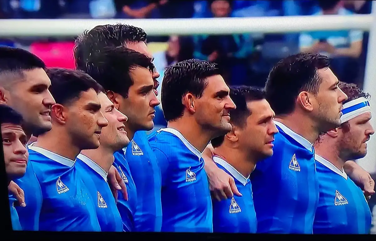 Los Pumas homenajearon a la Selección de Maradona con una camiseta inspirada en 1986