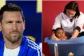 Messi habló por primera vez de la histórica foto con Lamine Yamal de bebé antes de la final del Mundial: “Es una locura”