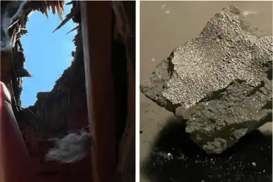 El meteorito que estrelló contra una casa de Nueva Jersey tiene los componentes básicos de la vida, según los astrónomos